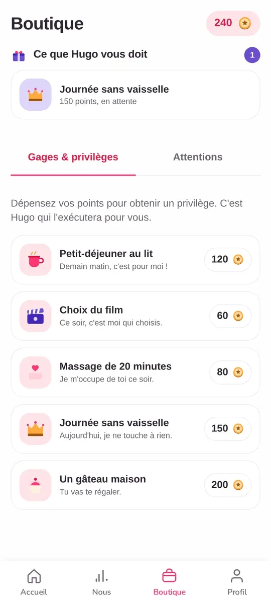 MiiYou capture d'écran