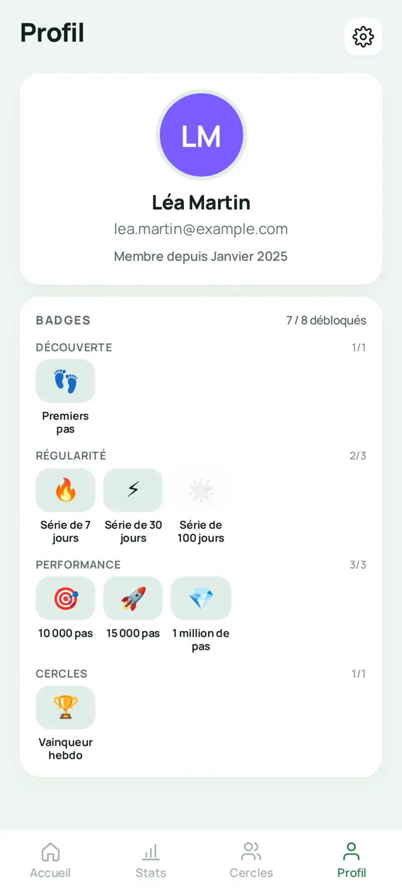 Viamigo capture d'écran
