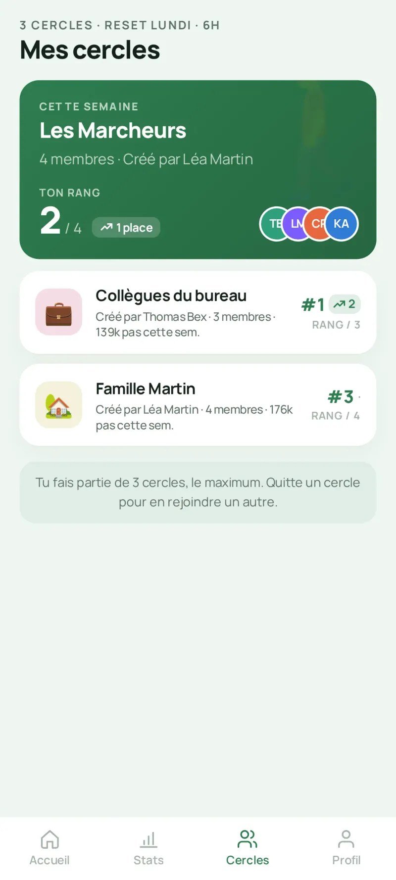 Viamigo capture d'écran