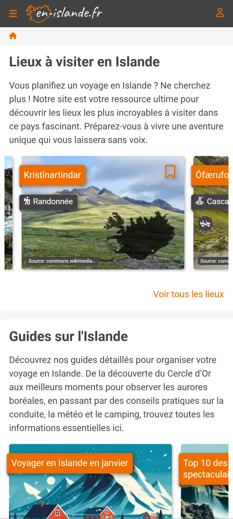 En Islande capture d'écran