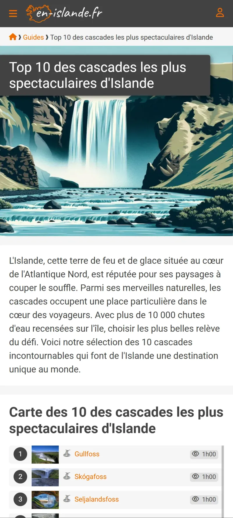 En Islande capture d'écran