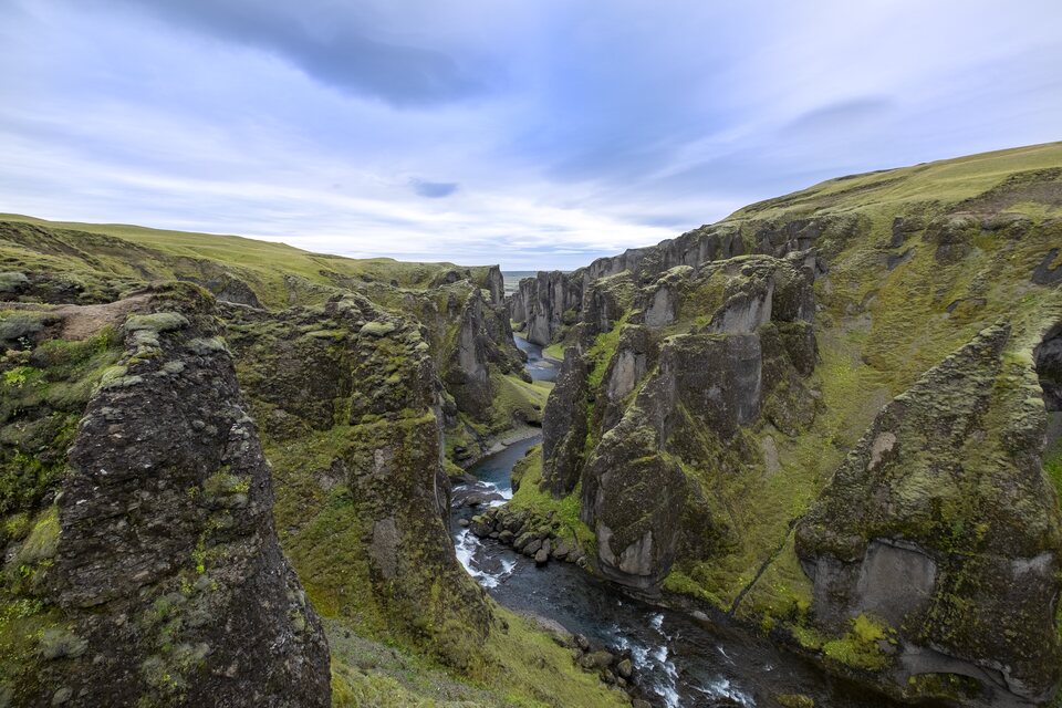 Le canyon de Fjaðrárgljúfur