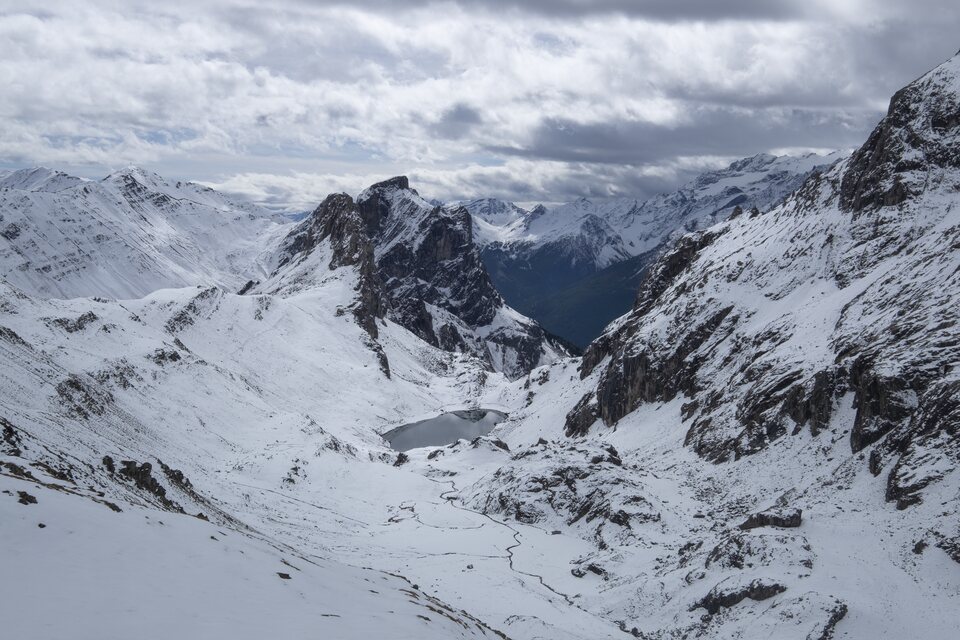 Le silence hivernal autour du Grand Lac