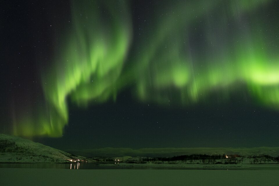 Le spectacle céleste des aurores boréales en Norvège