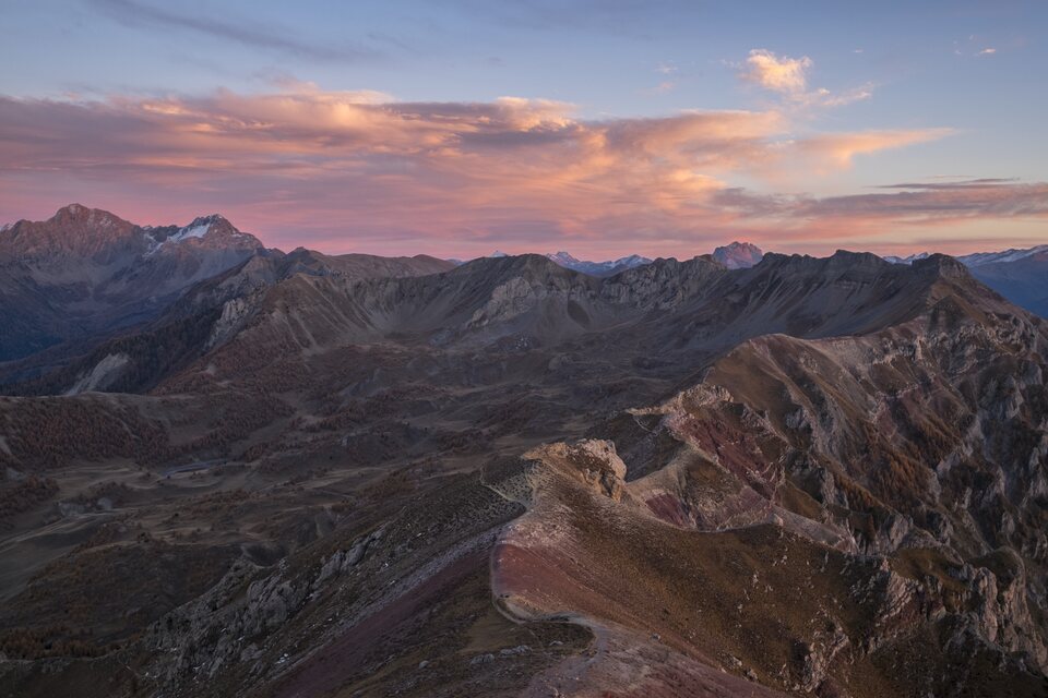 Le Cirque de Morgon au coucher du soleil